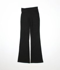 Černé sportovní legíny do zvonu H&M