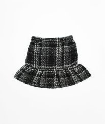 Černobílá teplá sukně se třpytem DUNNES