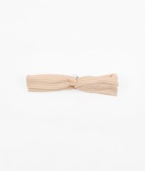 Béžovoružová krepová čelenka H&M