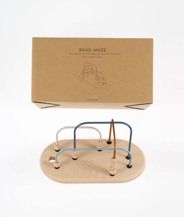 Drevené bludisko Ronald Blue Multi Mix LIEWOOD