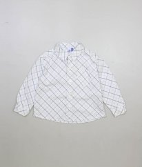 Bílomodrá károvaná košile JASPER CONRAN