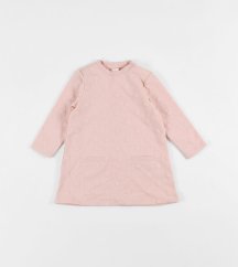 Růžové mikinové šaty H&M