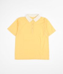 Žluté tričko s límečkem