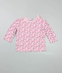 Růžové květované triko CUTEY COUTURE
