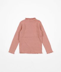 Růžové silné žebrované triko H&M