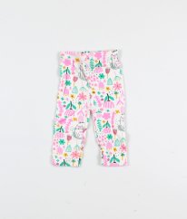 Bílé legíny s barevným motivem BEBE BONITO