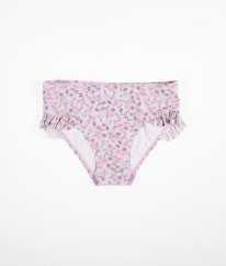 Růžové plavkové kalhotky s květy NUTMEG