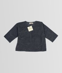 Šedomodrá menčestrová košeľa / blúzka MARMAR COPENHAGEN