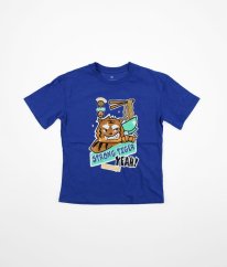 Modré tričko s obrázkem H&M