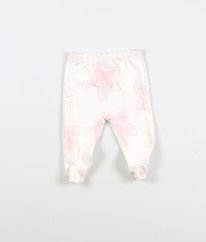 Bílorůžové tepláčky s tlapkami OVS