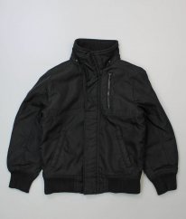 Černá pevná zimní bunda H&M