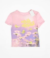 Růžové tričko s obrázkem H&M