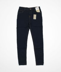 Tmavě modré skinny rifle DENIM & CO