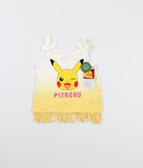 Krémovožlté tričko/top z biobavlny POKÉMON