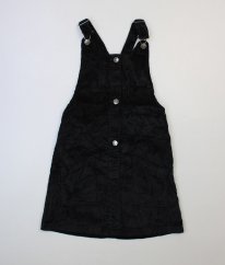 Černá manšestrová šatová sukně F&F