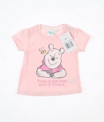 Růžové tričko s medvídkem DISNEY