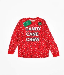 Červené vánoční triko