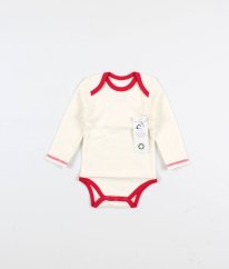 Smotanovojahodové body z biobavlny CANBOLI