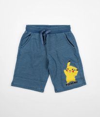 Modré mikinové kraťasy POKÉMON