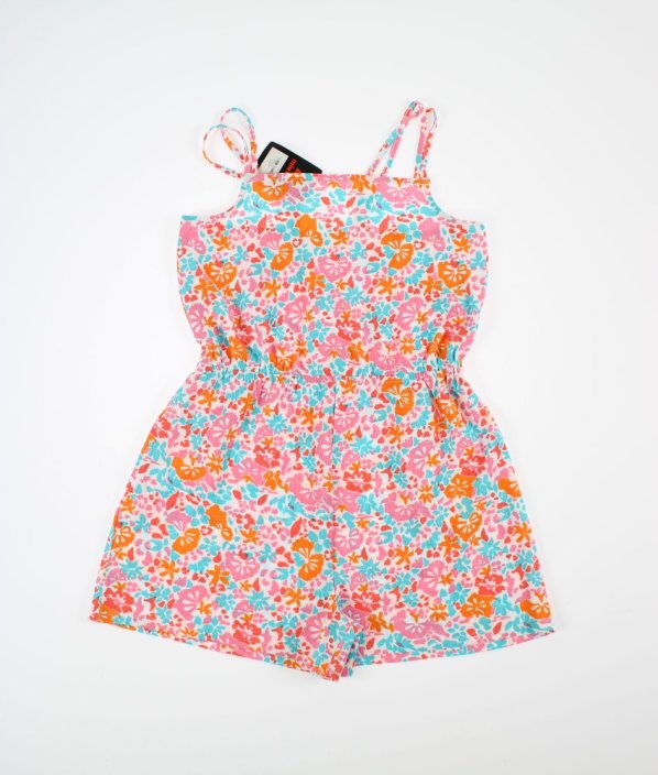 Barevné kraťasový overal s květy PRIMARK