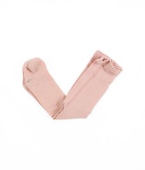 Světle růžové punčocháče se srdíčky C&A