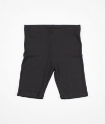 Tmavě šedé žebrované legínové kraťasy GEORGE