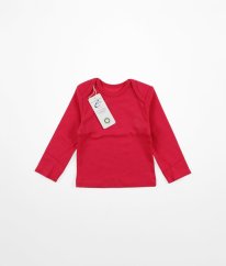 Fuchsiové triko z biobavlny CANBOLI