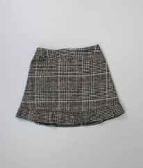 Šedorůžová károvaná sukně F&F