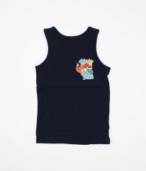 Tmavomodré tielko z biobavlny POKÉMON