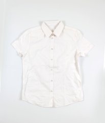 Bílá košilová halenka (vel. 170-176) F&F