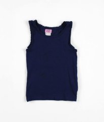 Tmavomodré dievčenské tielko F&F