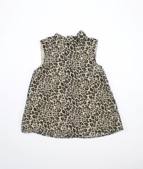 Leopardia blúzka s mašľou GEORGE