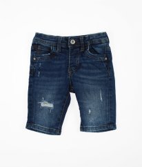 Modré skinny riflové kraťasy DENIM & CO