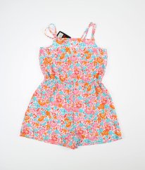 Barevné kraťasový overal s květy PRIMARK