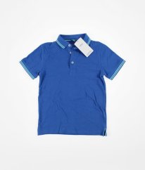 Modré piké polo tričko MARKS & SPENCER