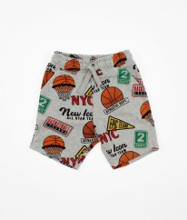 Šedé teplákové kraťasy GEORGE