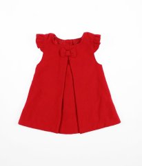 Červené teplé šaty s vlnou DUNNES