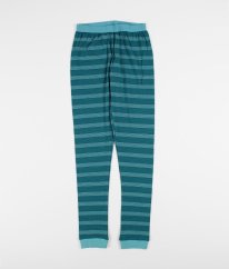 Zelené proužkované pyžamové kalhoty BONPRIX
