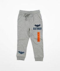 Šedé silnější tepláky BATMAN