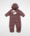 Starorůžová zimní kombinéza NAME IT
