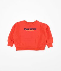 Oranžová silnější crop mikina KIABI