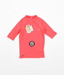 Růžové plavkové tričko s UV ochranou DECATHLON