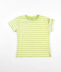 Pistáciovobílé proužkované tričko C&A