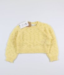 Pástelovo žltý sveter s vlnou NAME IT