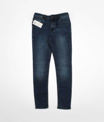 Modré rifle z biobavlny JACK & JONES