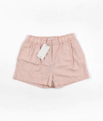 Růžové kraťasy se lnem NAME IT