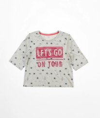 Šedé tričko (170-176) ESPRIT