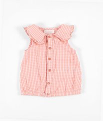 Růžová kostičkovaná halenka PRIMARK