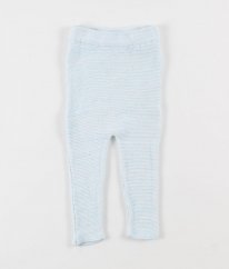 Modrobílé svetrové kalhoty