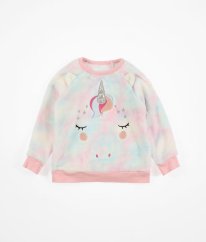 Barevná plyšová mikina NUTMEG